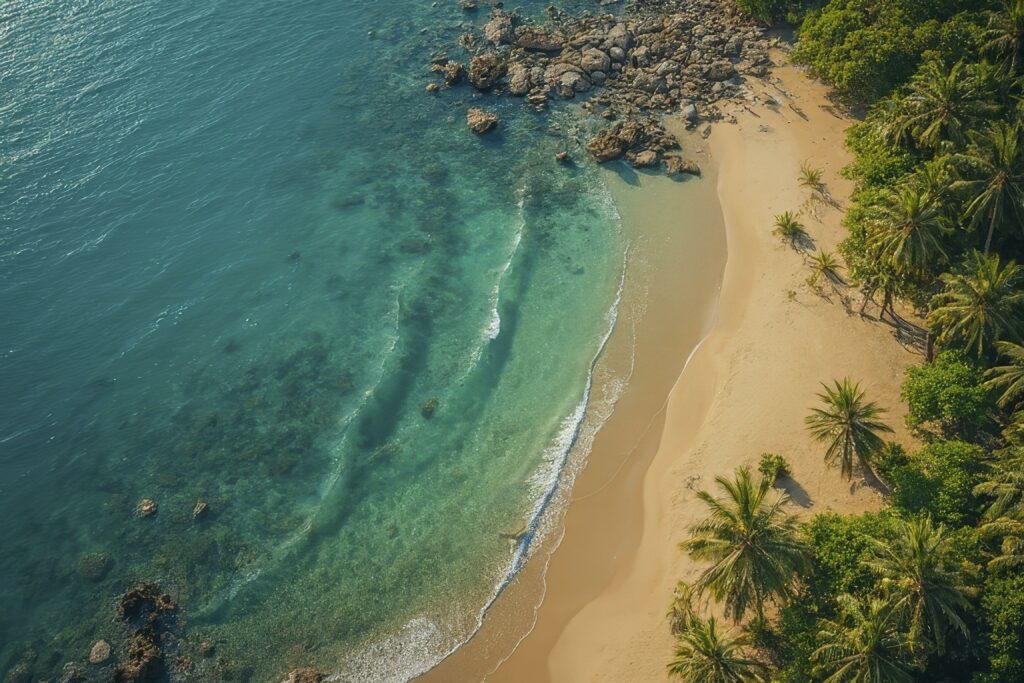Caribbean Beach in Costa Rica